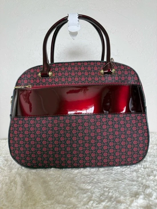 BEAUTIFUL FLORAL-PATTERNED HANDBAG - Picture 4 of 15